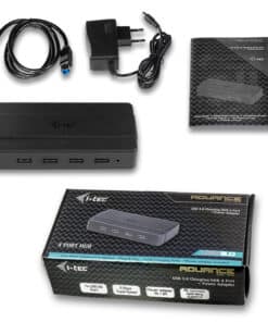 i-tec USB 3.0 Charging HUB 4 Port + Power Adapter - Afbeelding 7