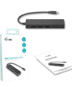 i-tec Advance USB-C Slim Passive HUB 3 Port + Gigabit Ethernet Adapter - Afbeelding 5