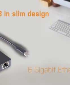i-tec Advance USB-C Slim Passive HUB 3 Port + Gigabit Ethernet Adapter - Afbeelding 8