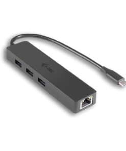 i-tec Advance USB-C Slim Passive HUB 3 Port + Gigabit Ethernet Adapter