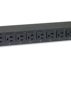 APC AP7801B energiedistributie 8 AC-uitgang(en) 1U Zwart Stekkerdoos - Afbeelding 2
