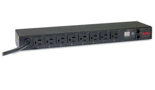 APC AP7801B energiedistributie 8 AC-uitgang(en) 1U Zwart - Afbeelding 2