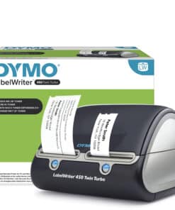 DYMO LabelWriter 450 Twin Turbo-labelmaker | Directe thermische labelprinter | Snel afdrukken van labels, barcodes en meer | Computerverbinding | Voor thuis en op kantoor - Afbeelding 2