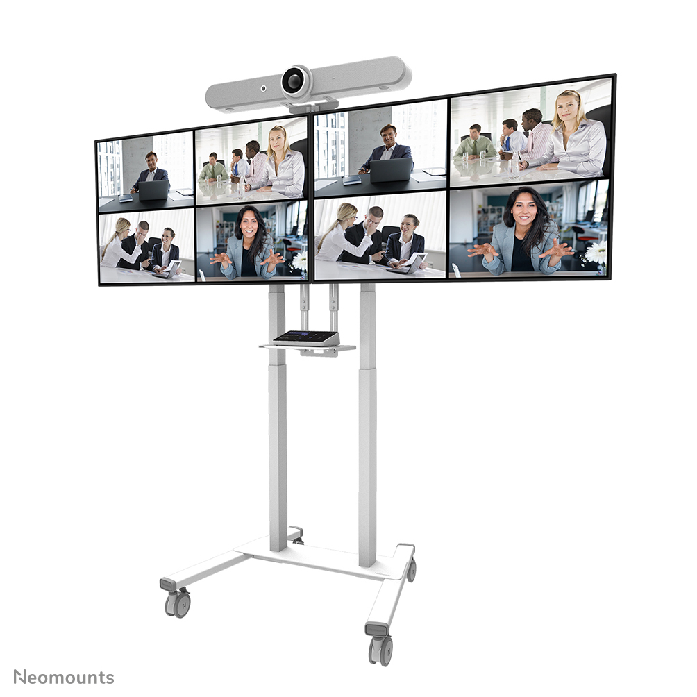 Neomounts ADM-875WH2 Dual Screen Adapter for WL55/FL55-875WH1, 42 - 65", 50 kg, 800x400mm - Afbeelding 8