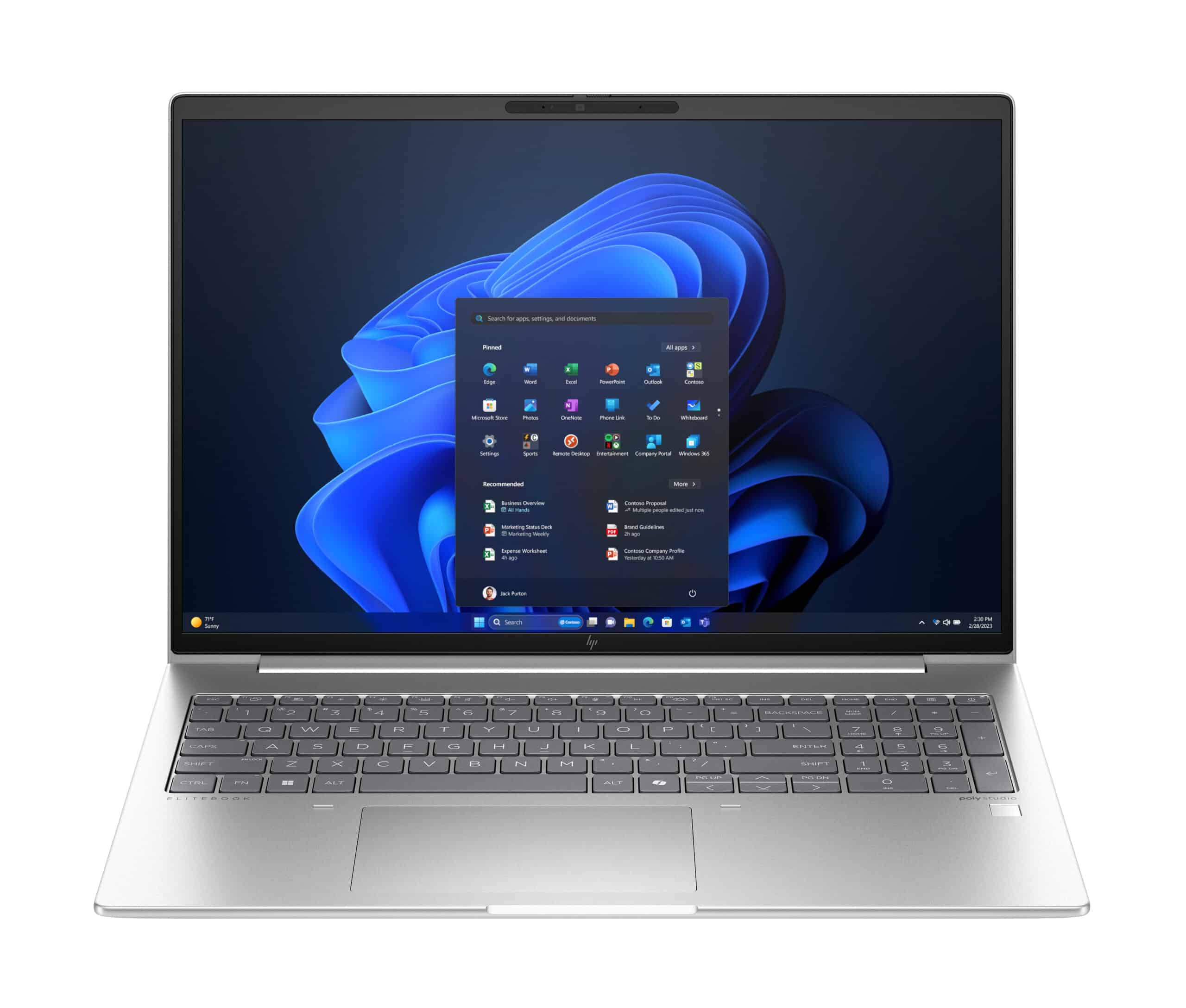 HP EliteBook 660 G11 Intel Core Ultra 7 155U Laptop 40,6 cm (16") WUXGA 16 GB DDR5-SDRAM 512 GB SSD Wi-Fi 6E (802.11ax) Windows 11 Pro AI PC Zilver - Afbeelding 8