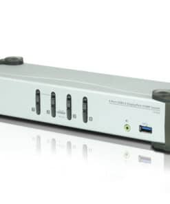 ATEN 4-poorts USB 3.0 DisplayPort KVMP-schakelaar (kabels meegeleverd)