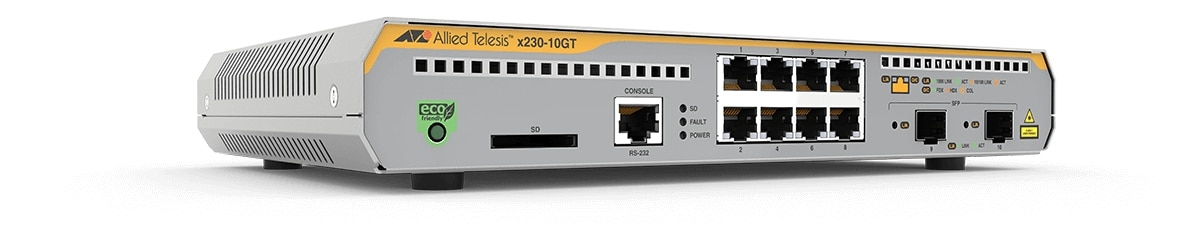 Allied Telesis AT-x230-10GT-50 Managed L3 Gigabit Ethernet (10/100/1000) Grijs