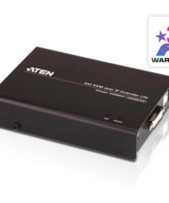 ATEN USB DVI-D enkel display Slim KVM Over IP-zender