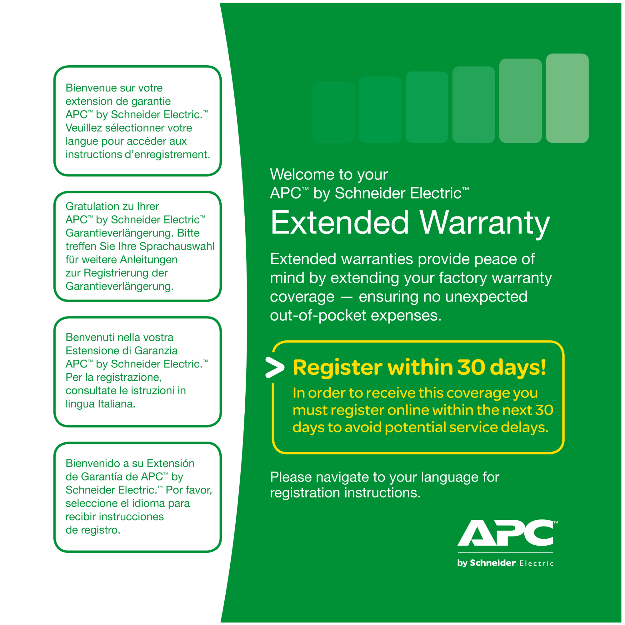 APC Service Pack-08: +3 jaar garantie upgrade