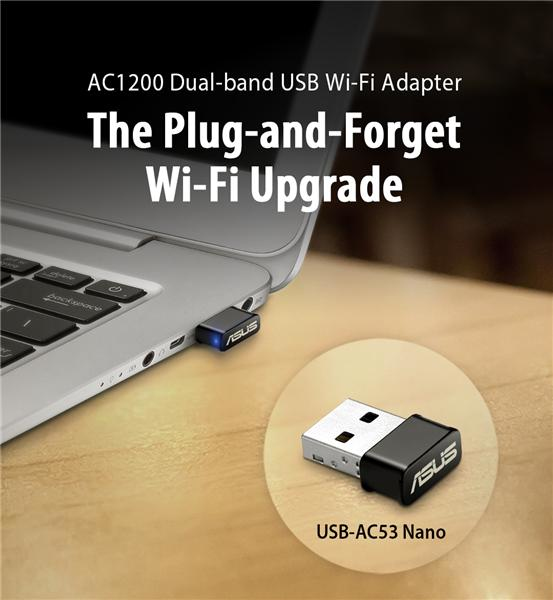 ASUS USB-AC53 Nano WLAN 867 Mbit/s - Afbeelding 7