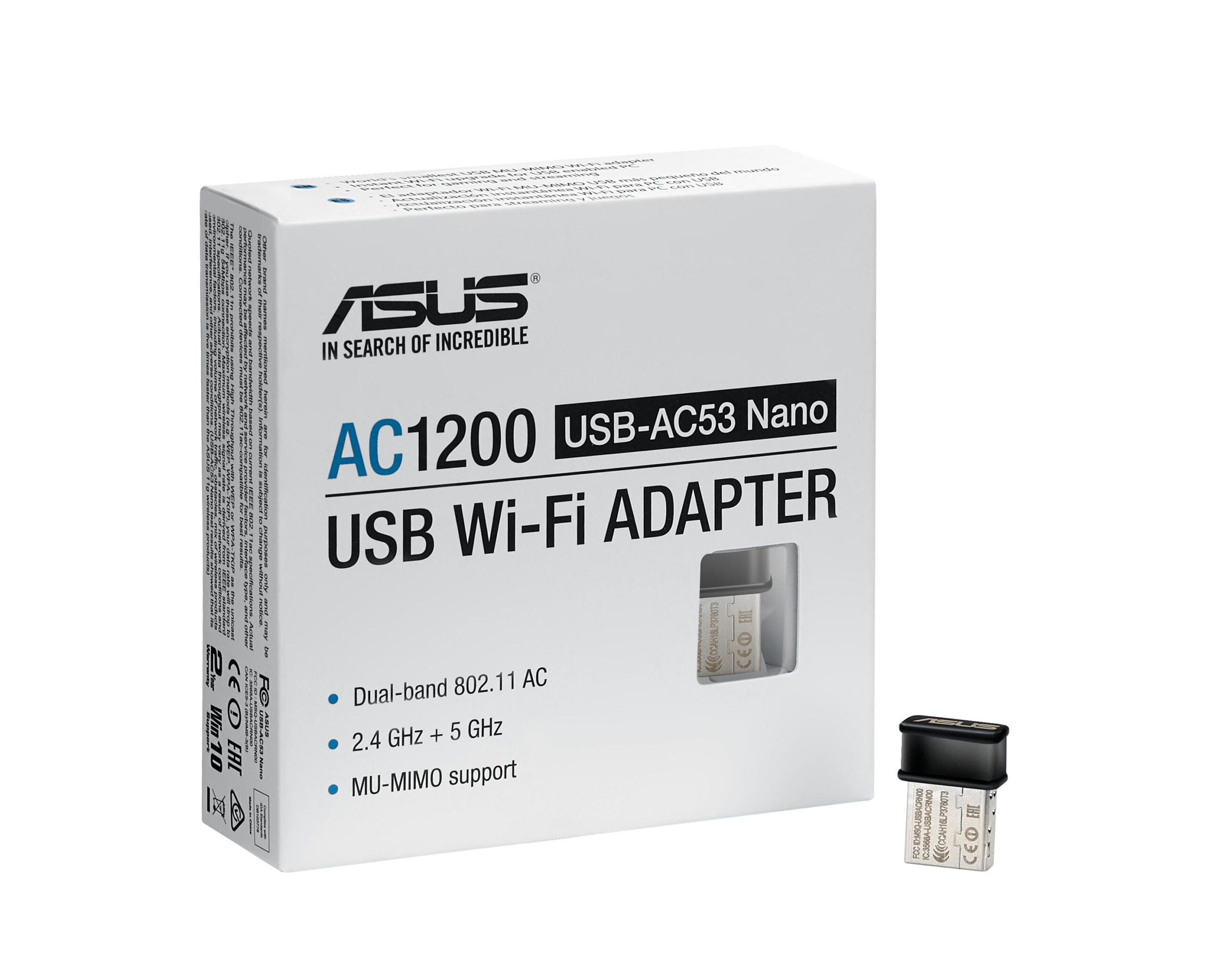 ASUS USB-AC53 Nano WLAN 867 Mbit/s - Afbeelding 2
