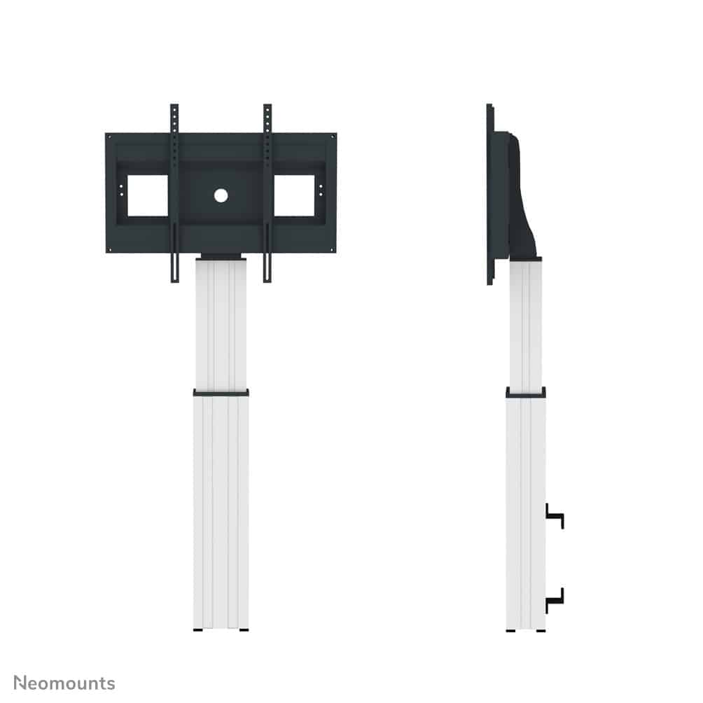 Neomounts MOTORIZED RAL9005 SLVR 42-100IN 200X200/1200X600 150KG+BRACKETS 2,54 m (100") Zilver