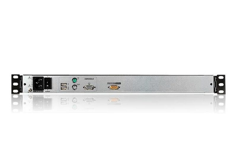 ATEN PS/2-USB VGA Dubbelvoudige Rail LCD Console met USB-Randapparatuur Ondersteuning - Afbeelding 2