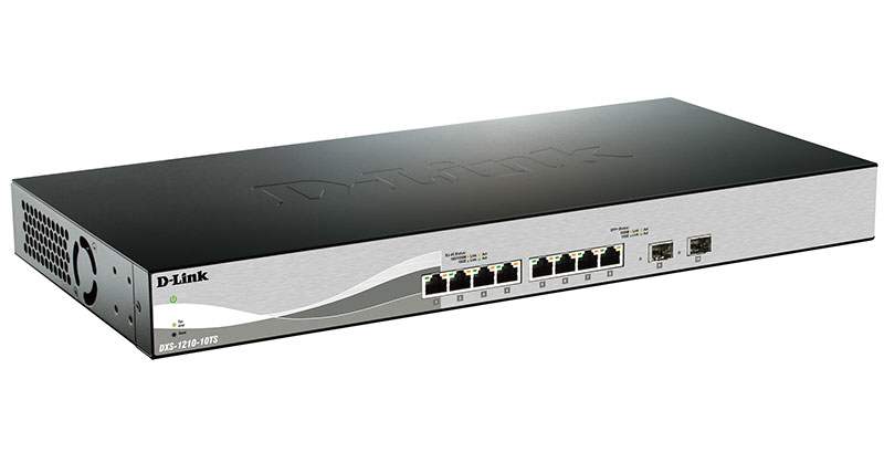 D-Link DXS-1210-10TS Managed L2/L3 10G Ethernet (100/1000/10000) 1U Zwart, Zilver - Afbeelding 3
