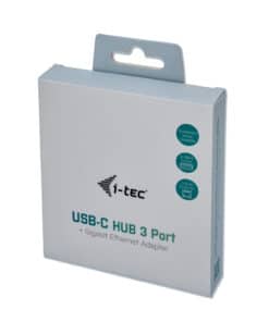 i-tec Metal USB-C HUB 3 Port + Gigabit Ethernet Adapter - Afbeelding 4