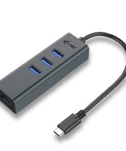 i-tec Metal USB-C HUB 3 Port + Gigabit Ethernet Adapter