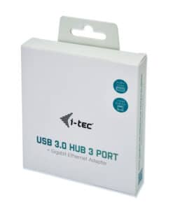 i-tec Metal USB 3.0 HUB 3 Port + Gigabit Ethernet Adapter - Afbeelding 5
