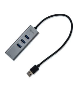 i-tec Metal USB 3.0 HUB 3 Port + Gigabit Ethernet Adapter - Afbeelding 2
