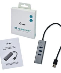 i-tec Metal USB 3.0 HUB 3 Port + Gigabit Ethernet Adapter - Afbeelding 6