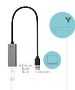 i-tec Metal USB 3.0 Gigabit Ethernet Adapter - Afbeelding 4