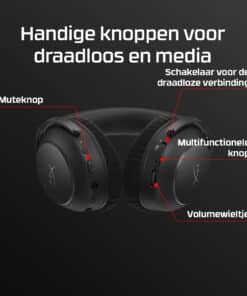 HyperX Cloud Alpha 2 - Wireless Gaming Headset - Afbeelding 6