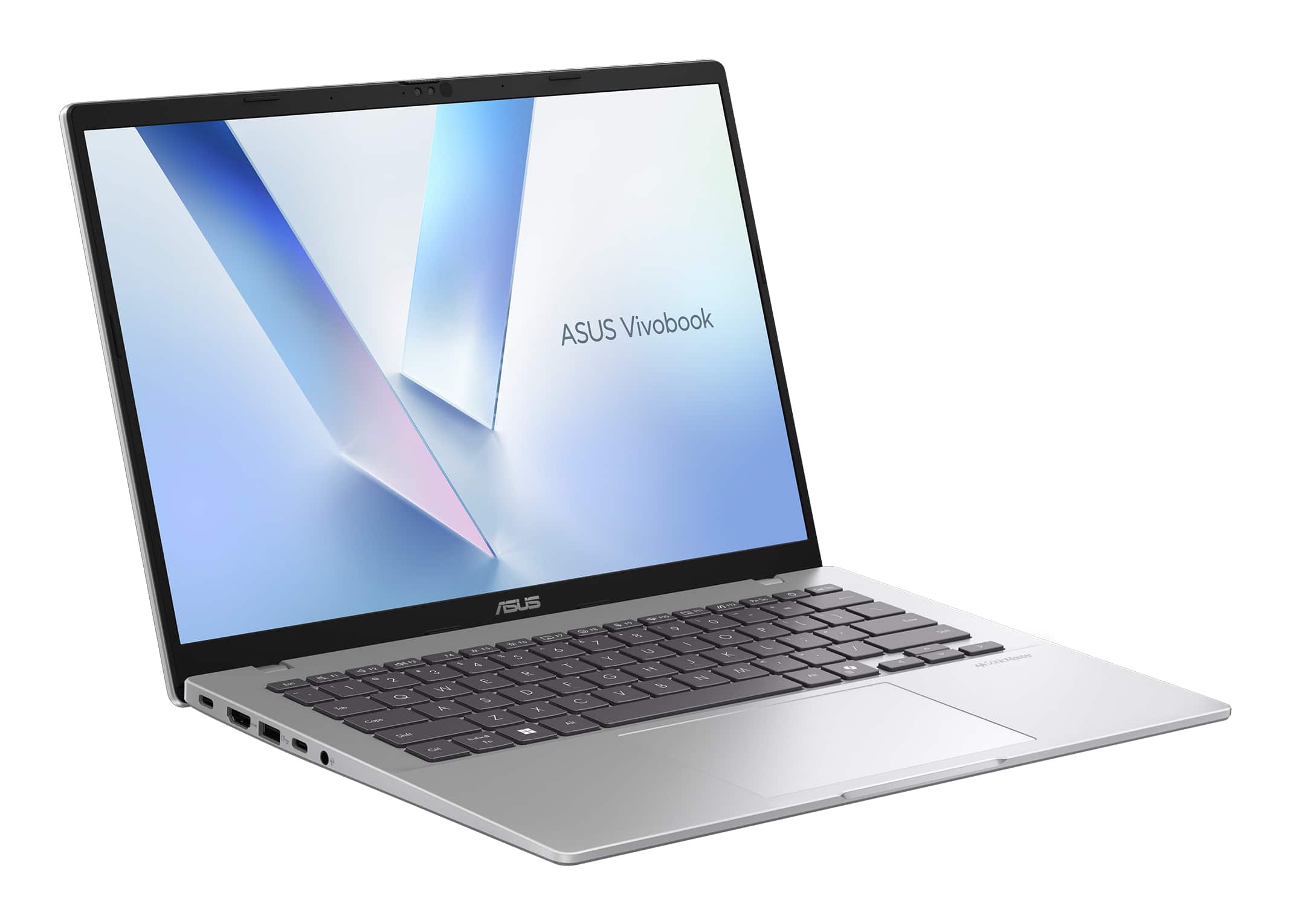 ASUS Vivobook 14 M1407GA-LY012W Copilot+ PC AMD Ryzen AI 7 445 Laptop 35,6 cm (14") WUXGA 16 GB DDR5-SDRAM 512 GB SSD Wi-Fi 6 (802.11ax) Windows 11 Home Belgisch Zilver - Afbeelding 4