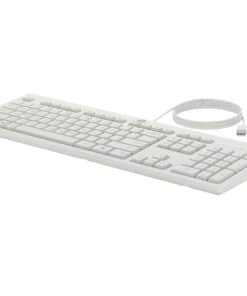 HP 225 Wired Mouse and KB G2 CWH Belgium - English localization AZERTY - Maus - AZERTY toetsenbord Inclusief muis Kantoor USB Wit - Afbeelding 3