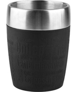Tefal TRAVEL CUP K30813 Isoleerbeker - inhoud 0.2L RVS / zwart