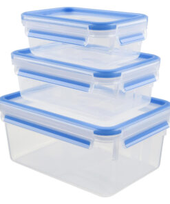 Tefal MasterSeal Fresh K3028912 3-delige set vershoudbakjes 0,55/1,0/2,2L
