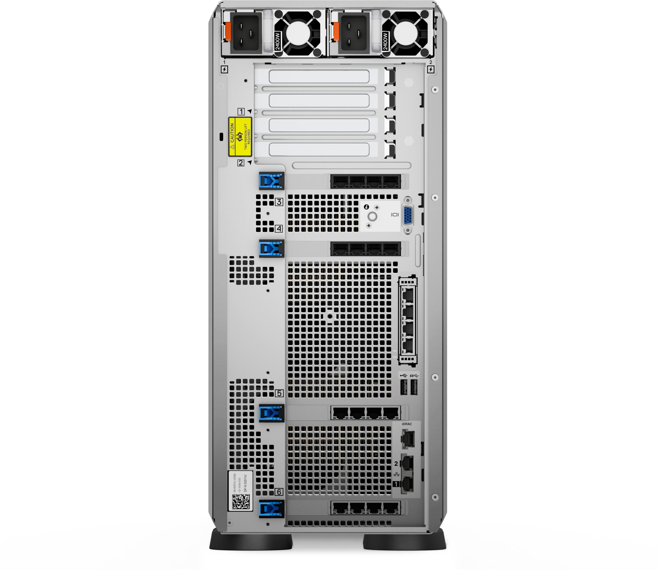 DELL PowerEdge T560 server 480 GB Tower (4,5U) Intel® Xeon® Silver 4510 2,4 GHz 32 GB DDR5-SDRAM 1100 W - Afbeelding 5