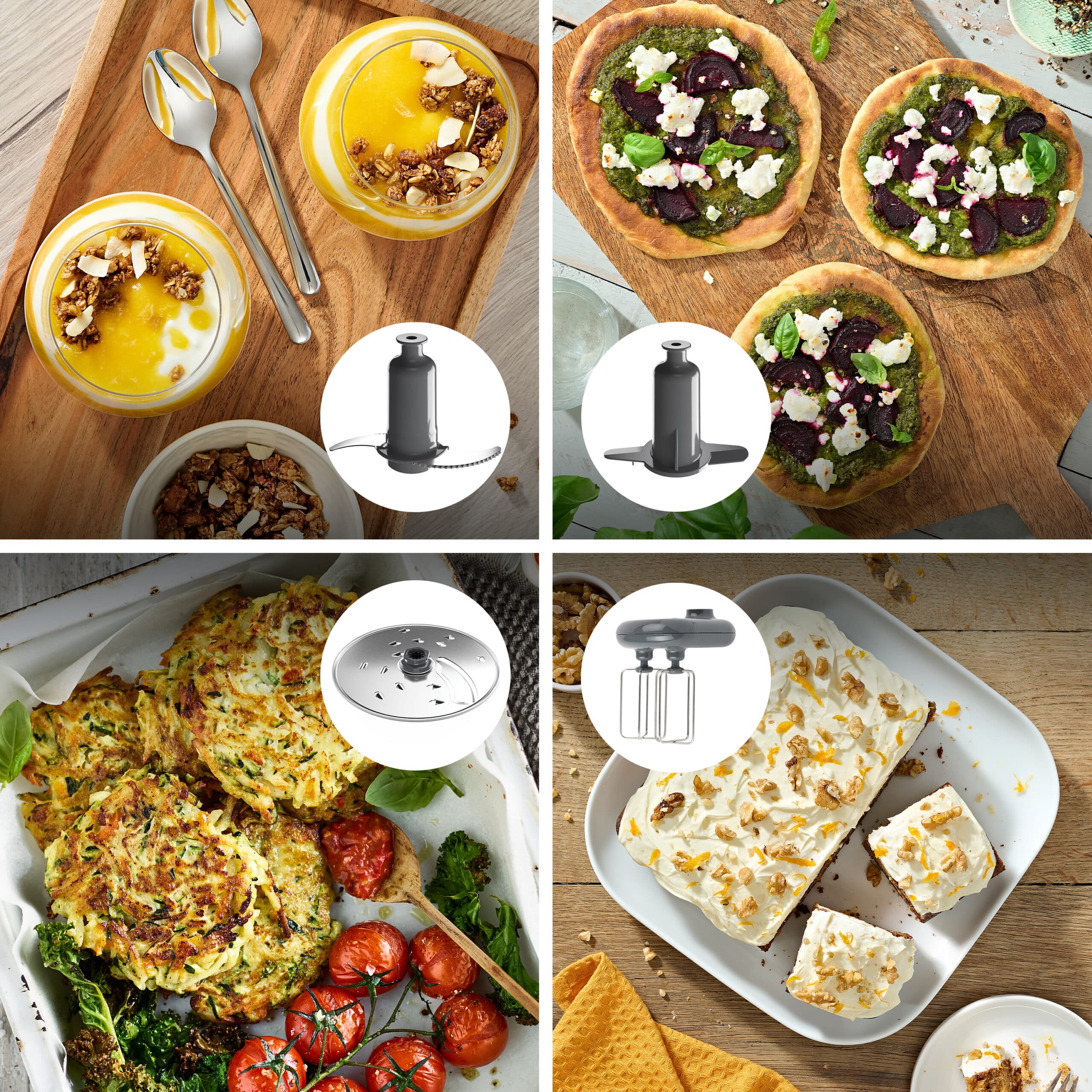 Kenwood FDM73.850SS keukenmachine 1000 W 3 l Grijs Ingebouwde weegschalen - Afbeelding 5