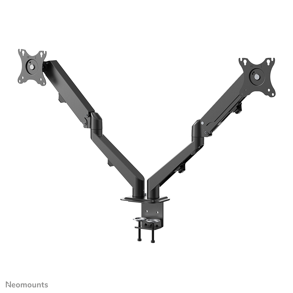 Neomounts DS70-700BL2Gas Spring Mount, clamp/grommet, Dual-mount, 17 - 27 inch - Afbeelding 6