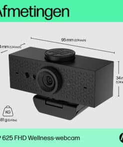 HP 625 FHD-webcam - Afbeelding 6