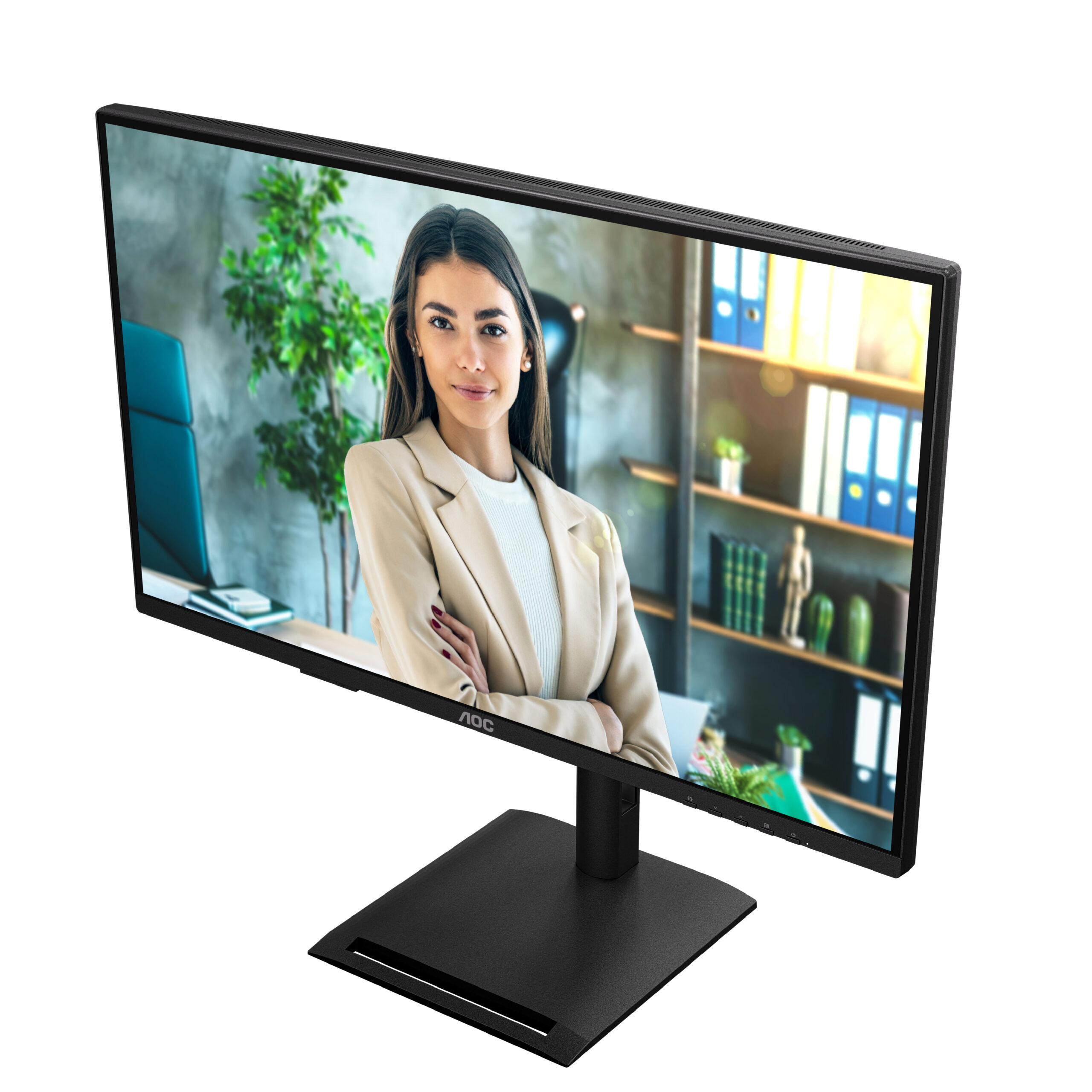AOC Q27P4C computer monitor 68,6 cm (27") 2560 x 1440 Pixels Zwart - Afbeelding 3