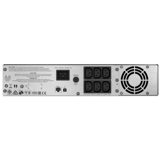 APC Smart-UPS SMC2000I-2U Noodstroomvoeding - 6x C13, Rack Mountable, USB, 2000VA - Afbeelding 2