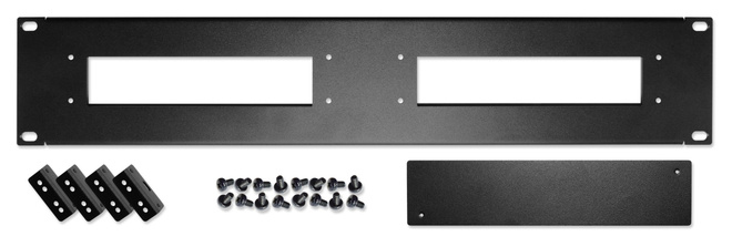 Shuttle PRM01 - 2U rack mount front plate voor twee 1,3-liter XPC slim PC's