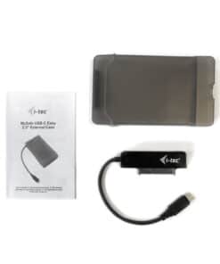 i-tec C31MYSAFEU313 behuizing voor opslagstations HDD-/SSD-behuizing Zwart 2.5" - Afbeelding 6