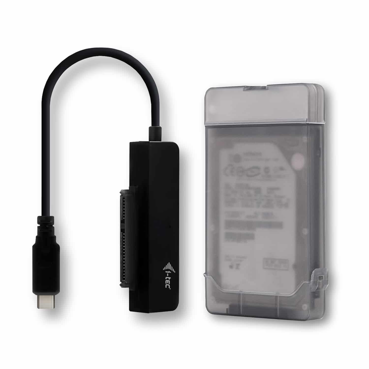 i-tec C31MYSAFEU313 behuizing voor opslagstations HDD-/SSD-behuizing Zwart 2.5" - Afbeelding 4
