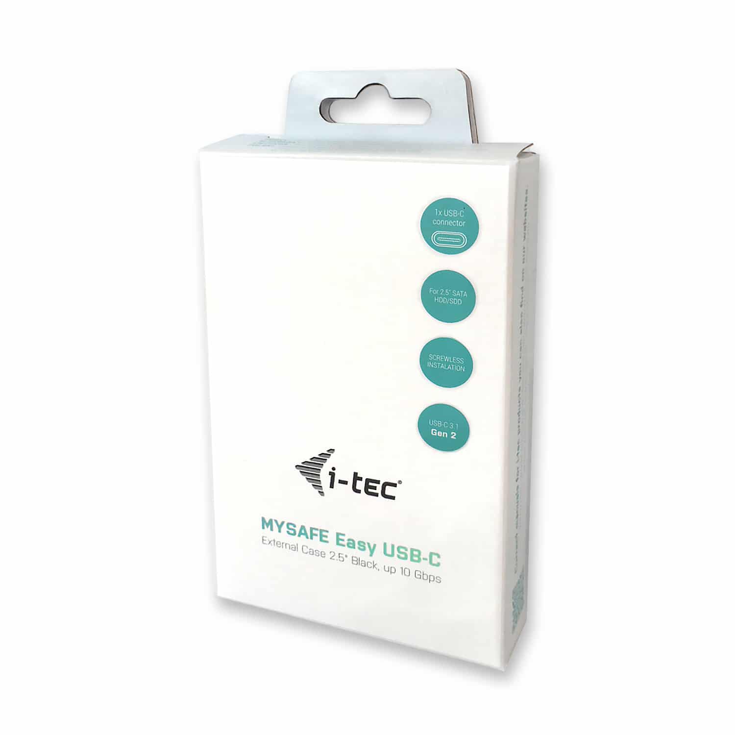 i-tec C31MYSAFEU313 behuizing voor opslagstations HDD-/SSD-behuizing Zwart 2.5" - Afbeelding 7