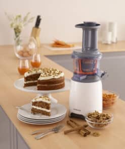 Kenwood PureJuice JMP600WH Slowjuicer 150 W Grijs, Doorschijnend, Wit - Afbeelding 5