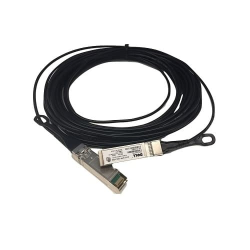 DELL 470-ABLZ InfiniBand en Glasvezelkabel 3 m SFP+ Zwart