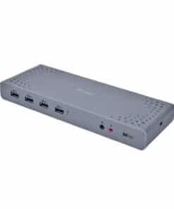 i-tec CADUAL4KDOCK laptop dock & poortreplicator Bedraad USB 3.2 Gen 1 (3.1 Gen 1) Type-C Zwart, Turkoois - Afbeelding 4