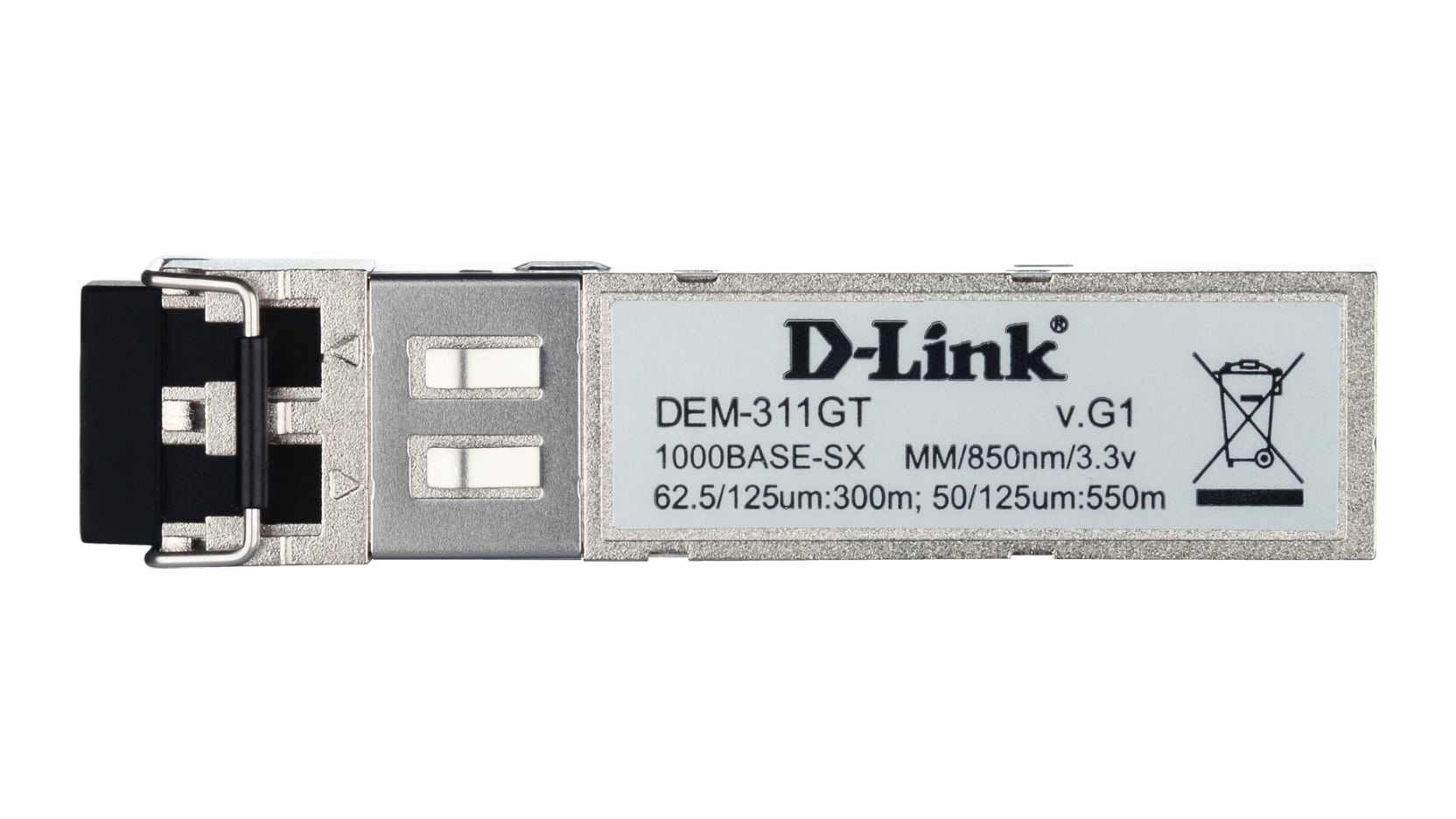 D-Link DEM-311GT netwerk transceiver module Vezel-optiek 1000 Mbit/s SFP 850 nm - Afbeelding 2