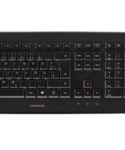 CHERRY DW 5100 toetsenbord Inclusief muis Universeel RF Draadloos Amerikaans Engels Zwart
