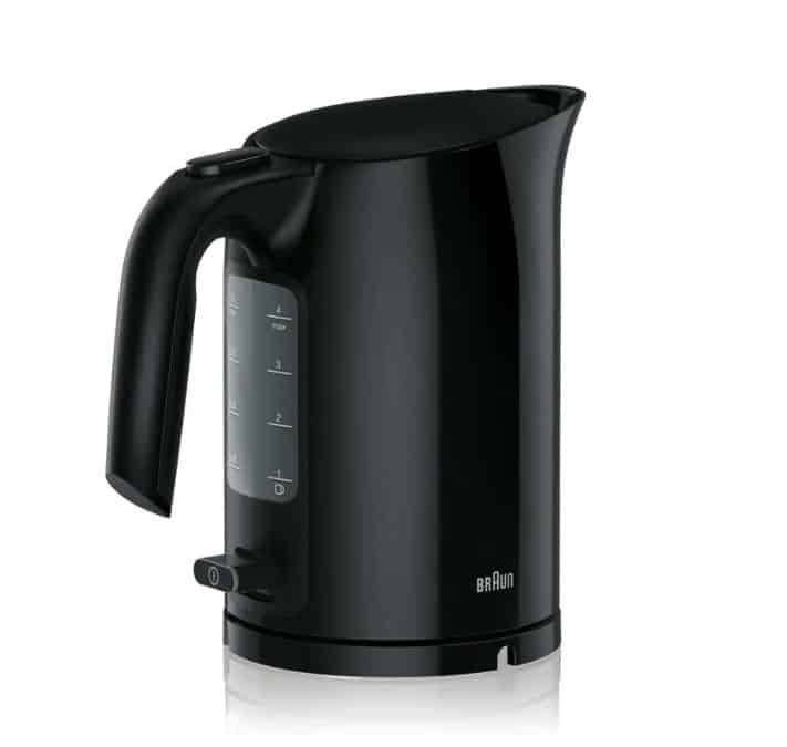 Braun PurEase WK 3000 BK waterkoker 1 l 2200 W Zwart - Afbeelding 4