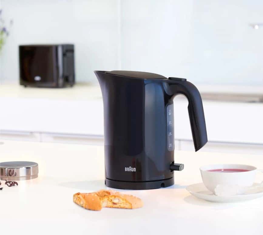 Braun PurEase WK 3000 BK waterkoker 1 l 2200 W Zwart - Afbeelding 3