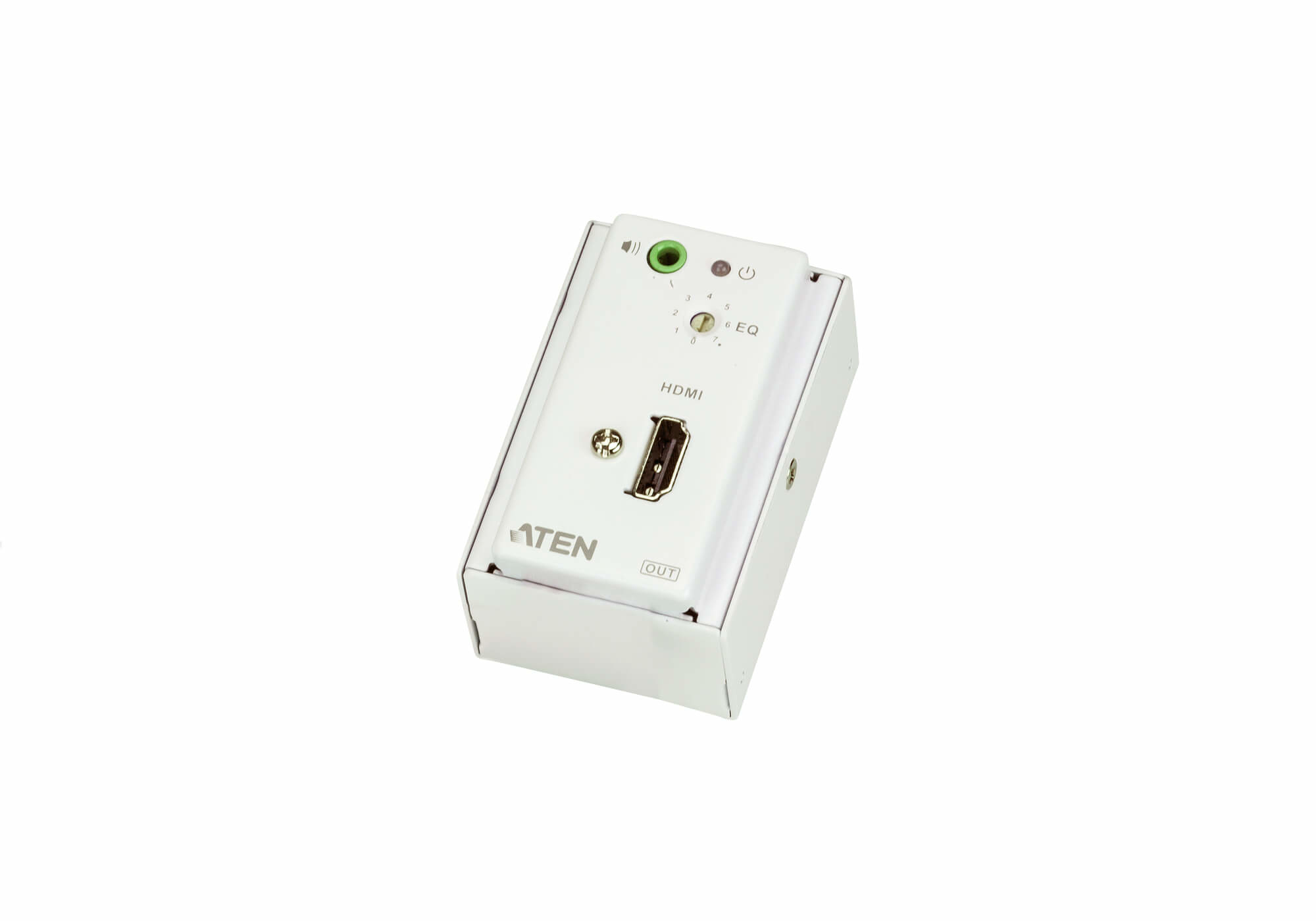 ATEN HDMI/Audio Cat 5-verlenger met MK-muurplaat (1080p bij 40 m) - Afbeelding 2
