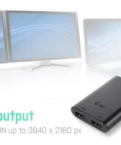 i-tec C31DUAL4KHDMI USB grafische adapter 3840 x 2160 Pixels Zwart - Afbeelding 5