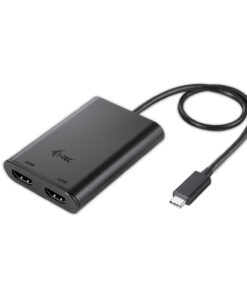 i-tec C31DUAL4KHDMI USB grafische adapter 3840 x 2160 Pixels Zwart