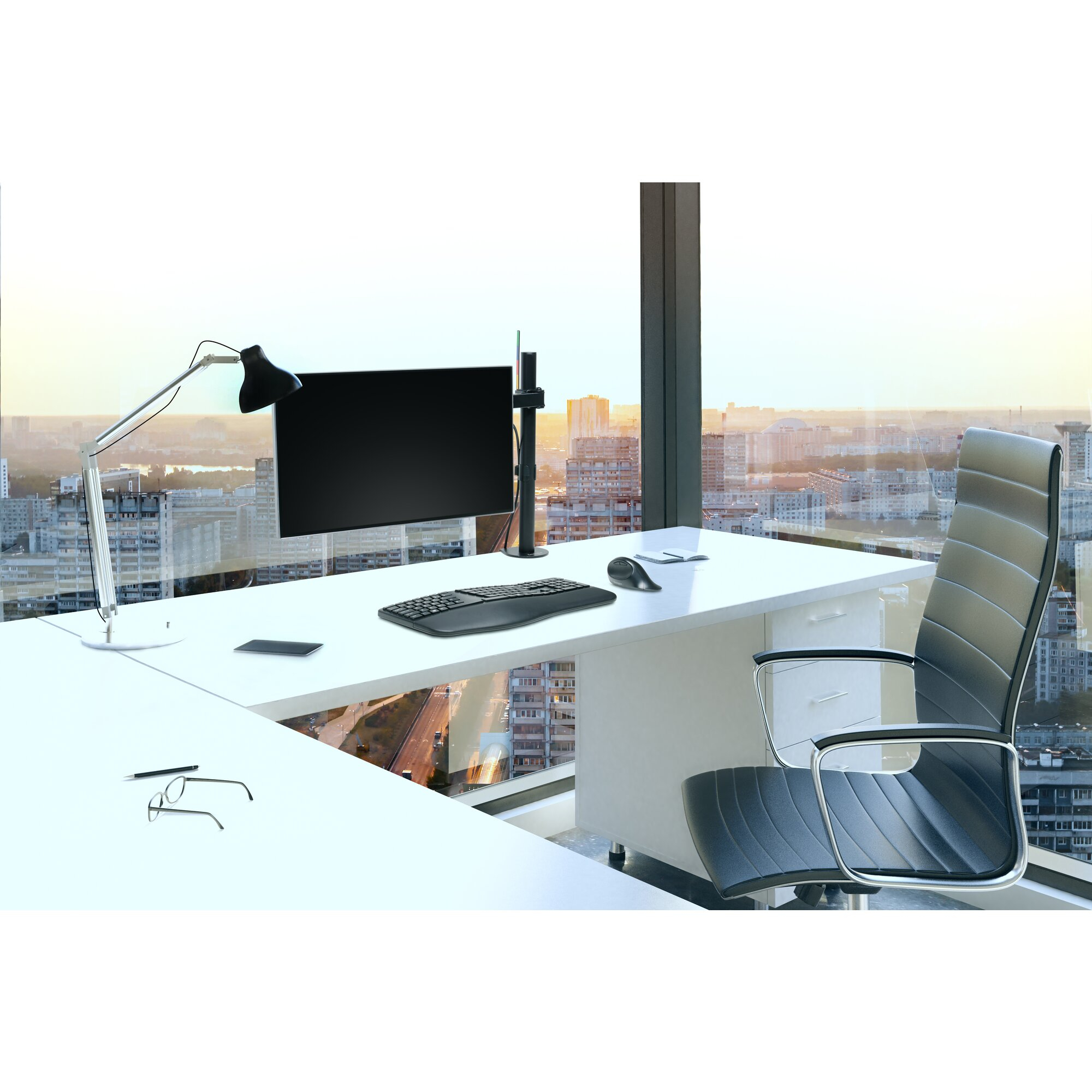 Kensington SmartFit Ergo Single Extended Monitor Arm - Afbeelding 7
